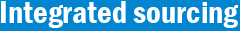 Integrated sourcing